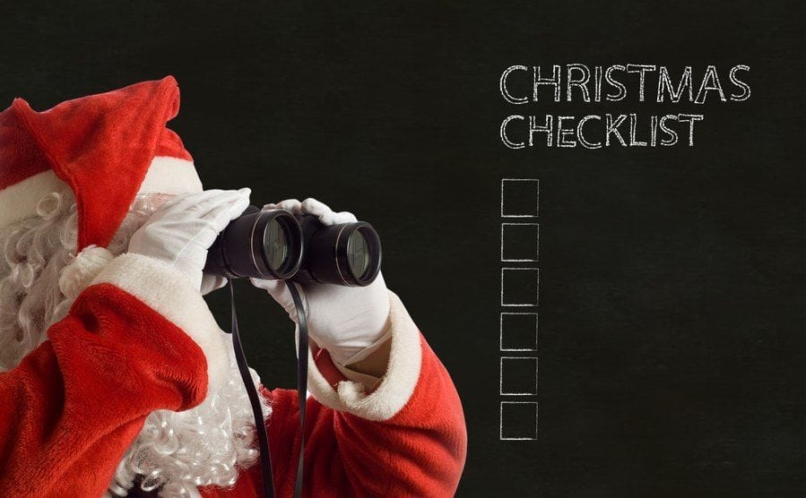 Especial de Navidad VI: Check List de Navidad